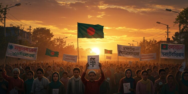 Le Bangladesh se prépare pour des élections en 2026 un an après la chute de Sheikh Hasina Muhammad Yunus promet des réformes pour une démocratie renforcée   Viral Mag