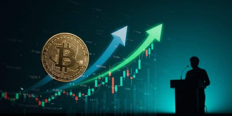 Bitcoin dépasse 115 000 $ et Ethereum grimpe de 7  suite au discours de Powell hintant une baisse des taux Découvrez limpact sur le marché crypto    Viral Mag