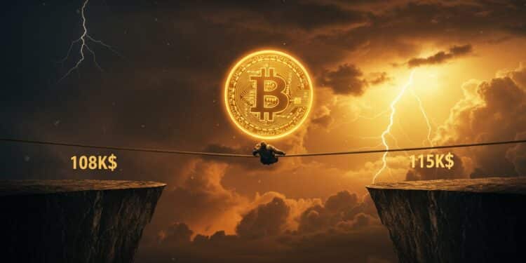 Bitcoin oscille entre 108K$ et 115K$ Découvrez les prévisions risques baissiers et opportunités haussières pour septembre Un mouvement décisif arrive    Viral Mag
