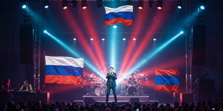 Brandon Howard à Intervision : Un Tournant Musical - Viral Mag Brandon Howard chanteur US rejoint Intervision 2025 en Russie rival de lEurovision Découvrez ce concours et ses enjeux géopolitiques Viral Mag