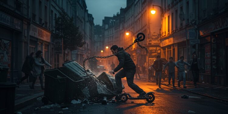 Brest : Violence Conjugale et Chaos Urbain - Viral Mag À Brest un homme ivre poursuit sa femme dans la rue menaçant et choquant Condamné à 2 ans de prison son cas révèle des enjeux sociaux Découvrez lhistoire Viral Mag