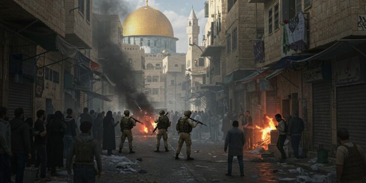 Une opération militaire israélienne à Ramallah blesse 14 Palestiniens Tensions et violences en Cisjordanie occupée sintensifient Découvrez les détails   Viral Mag