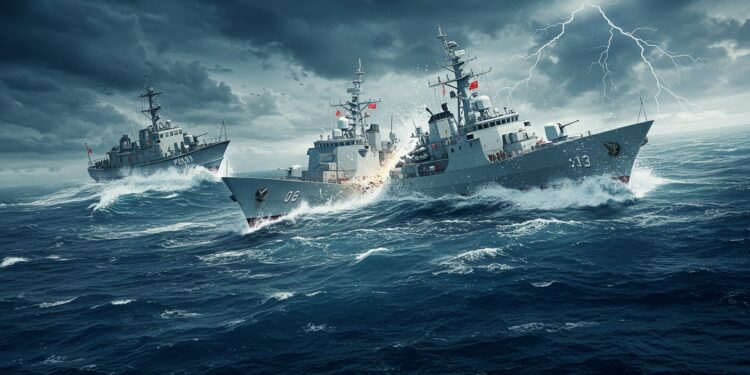 Collision Navale en Mer de Chine : Tensions à Scarborough - Viral Mag Une collision entre navires chinois près du récif de Scarborough ravive les tensions en mer de Chine méridionale Découvrez les détails de cet incident Viral Mag