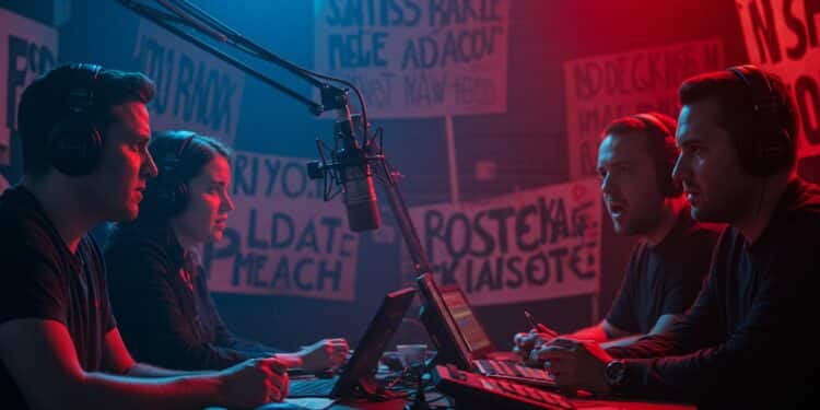 Retour sur un échange houleux entre un journaliste et une figure politique lors dune matinale radio autour dun mouvement social controversé   Viral Mag