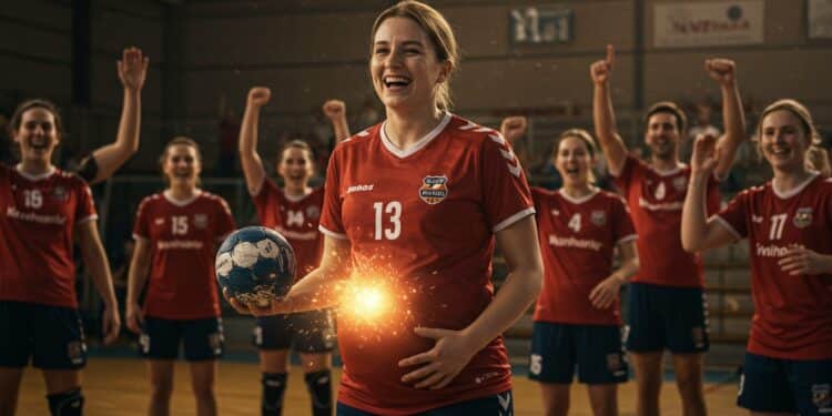 Coralie Lassource : Une Nouvelle Vie Attend l’Étoile du Hand - Viral Mag À 32 ans Coralie Lassource ex capitaine des Bleues attend son premier enfant Découvrez son parcours et cette nouvelle aventure Viral Mag