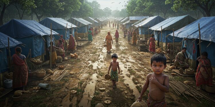 Les Rohingyas réfugiés au Bangladesh vivent dans des camps surpeuplés Quels espoirs pour leur avenir  Découvrez leur lutte quotidienne et les enjeux humanitaires   Viral Mag