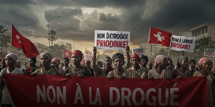 Crise du Kush au Liberia : Une Marche pour Agir - Viral Mag Des milliers de Libériens manifestent contre la crise du kush drogue ravageant la jeunesse Découvrez lurgence et les actions proposées Viral Mag