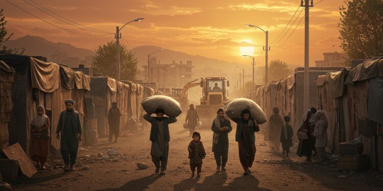 Crise du Logement à Kaboul : Un Défi Humanitaire - Viral Mag Kaboul face à une crise immobilière loyers en hausse retour massif de réfugiés et urbanisme anarchique Découvrez les défis des familles afghanes Viral Mag