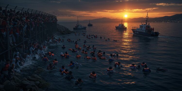 Ceuta enclave espagnole est submergée par larrivée massive de migrants dont beaucoup de mineurs nageant depuis le Maroc Découvrez les enjeux et défis   Viral Mag