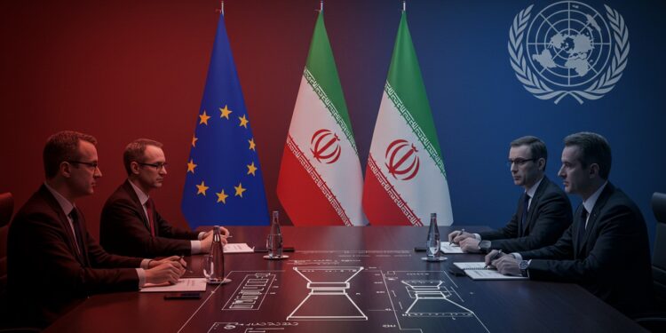 Crise Nucléaire Iranienne : Sanctions en Vue ? - Viral Mag Berlin Londres et Paris menacent de réimposer des sanctions contre lIran dici fin août 2025 si aucune solution diplomatique nest trouvée Découvrez les enjeux Viral Mag