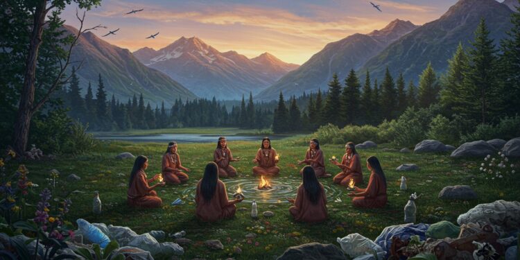 À Genève des autochtones alertent sur la pollution plastique et ses ravages en Alaska Découvrez leur combat pour un traité international   Viral Mag