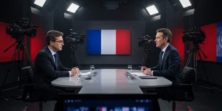 Crise Politique : Tensions autour du Vote de Confiance - Viral Mag Apolline de Malherbe face à Boris Vallaud un échange tendu sur le vote de confiance et les critiques contre François Bayrou Analyse des enjeux politiques Viral Mag