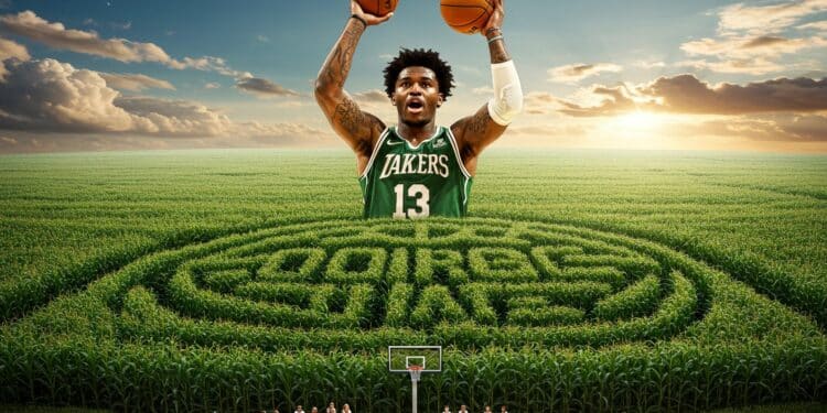 Un labyrinthe de maïs à leffigie de Cooper Flagg étoile montante des Dallas Mavericks dévoilé avant son premier match NBA Découvrez cette hommage unique    Viral Mag