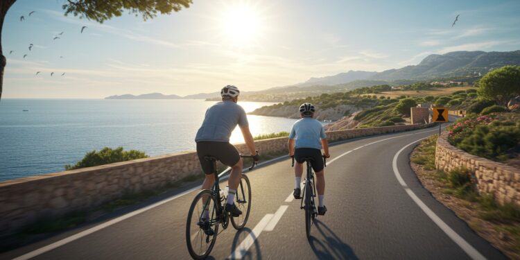 Denis Brogniart partage un moment complice avec son fils Dimitri lors dune sortie vélo dans le Sud de la France Découvrez leur lien unique    Viral Mag
