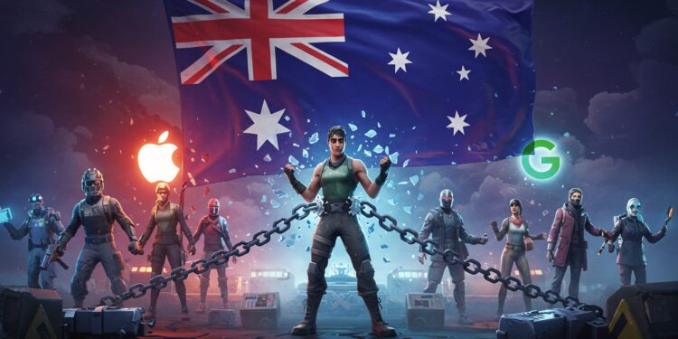 Epic Games Triomphe Contre Apple et Google - Viral Mag Epic Games gagne contre Apple et Google en Australie défiant leur monopole sur les app stores Découvrez limpact sur les développeurs et consommateurs Viral Mag