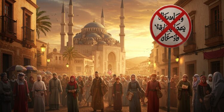 Espagne : Polémique sur une Mesure Anti-Musulmane - Viral Mag Une ville espagnole interdit les fêtes musulmanes dans les espaces publics suscitant une vive controverse Le gouvernement dénonce un acte raciste Viral Mag