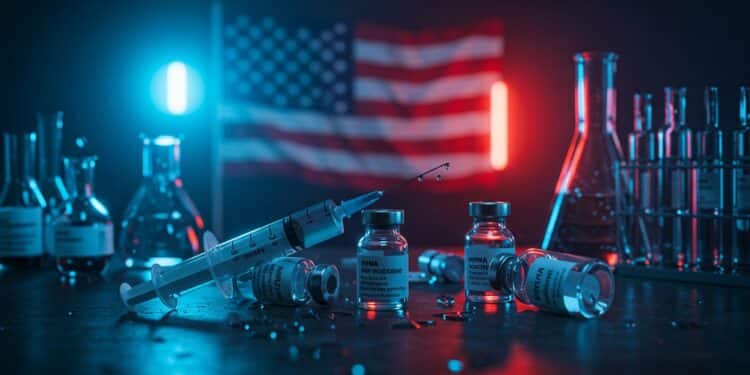 Les États Unis cessent de financer les vaccins à ARN messager Une décision controversée qui soulève des débats sur la science et la santé publique   Viral Mag