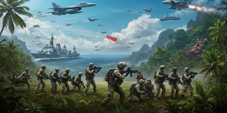 Les États Unis lIndonésie et leurs alliés lancent Super Garuda Shield un exercice militaire majeur pour la stabilité régionale Découvrez les enjeux et détails   Viral Mag
