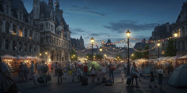 Familles Sans Abri à Paris : Une Crise Oubliée - Viral Mag À Paris des familles sans abri luttent pour un toit en été face à une pénurie de places durgence Découvrez leur combat et les défis de lhébergement Viral Mag