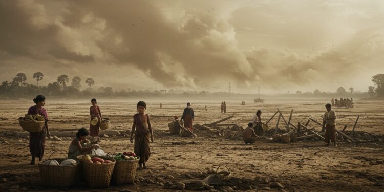 Famine en Birmanie : Crise Humanitaire dans l’État Rakhine - Viral Mag La famine explose en Birmanie dans lÉtat Rakhine suite aux coupes dans laide humanitaire Découvrez les causes et les impacts de cette crise dramatique Viral Mag