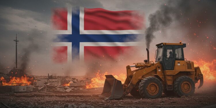 Fonds Norvégien Quitte Caterpillar pour Violations à Gaza - Viral Mag Le fonds souverain norvégien se désengage de Caterpillar et de banques israéliennes accusés de violations des droits humains à Gaza et en Cisjordanie Viral Mag
