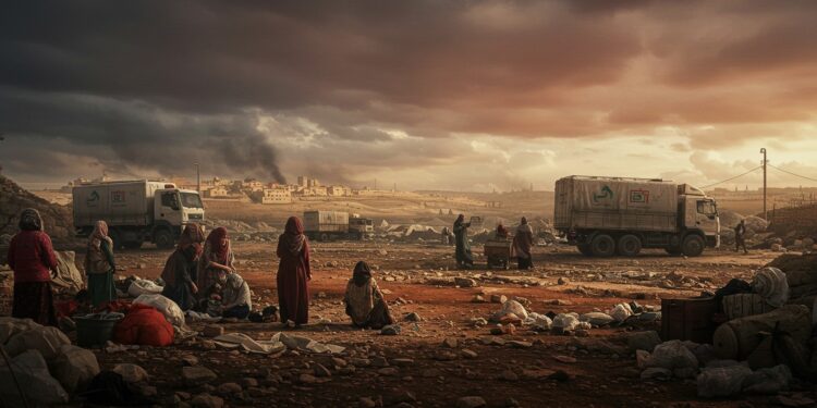 La crise à Gaza saggrave  lONU dénonce le blocage des tentes par Israël laissant des milliers de civils sans abri Découvrez les détails de cette situation alarmante   Viral Mag