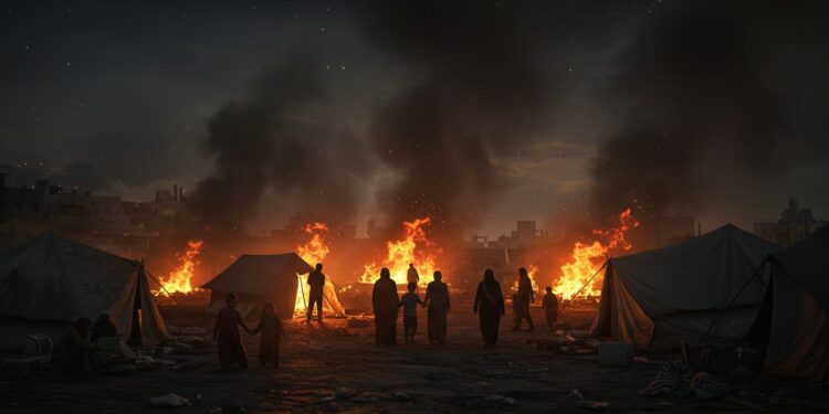 Gaza : Peur et Destruction sous les Bombes - Viral Mag La peur hante les nuits à Gaza après de nouveaux raids israéliens Découvrez le quotidien des habitants face à la guerre et à la faim Viral Mag