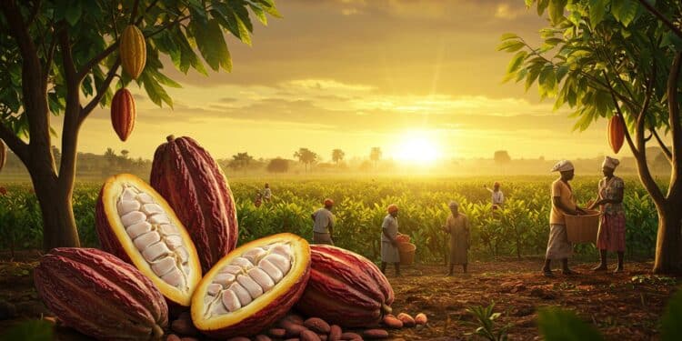 Ghana : Hausse Historique du Prix du Cacao pour 2025 - Viral Mag Le Ghana augmente de 62 le prix du cacao pour 2025 2026 impactant agriculteurs et marché mondial Découvrez les enjeux économiques et sociaux Viral Mag