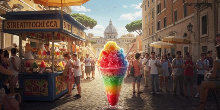 Découvrez la grattachecca dessert glacé romain ancestral Savourez son histoire et sa fraîcheur face à la canicule italienne    Viral Mag