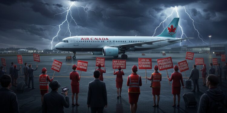 La grève des agents de bord dAir Canada paralyse 500 000 voyageurs Négociations en cours tensions avec le gouvernement Découvrez les enjeux   Viral Mag