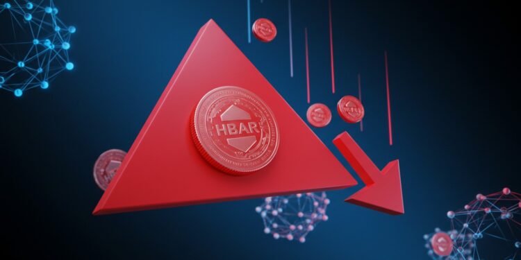 HBAR chute de 26   un triangle descendant annonce t il un crash  Découvrez lanalyse technique et les perspectives haussières pour Hedera   Viral Mag