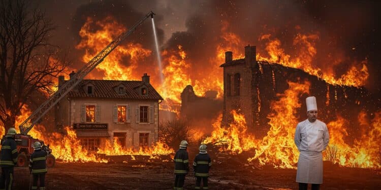 Incendie dans l’Aude : Décision Héroïque d’un Chef Étoilé - Viral Mag Un incendie ravage lAude détruisant 17 000 hectares Le chef Gilles Goujon évacue son restaurant pour sauver des vies Découvrez son choix courageux Viral Mag
