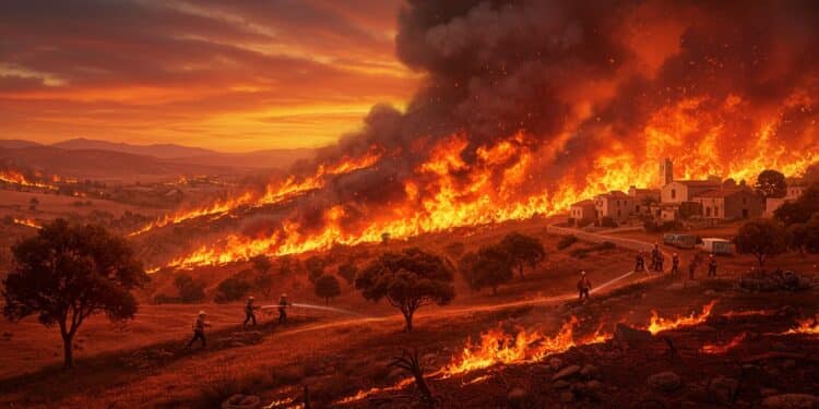 Incendie ravage 10 000 ha dans lAude 9 blessés villages évacués Les pompiers luttent sans relâche Découvrez lampleur de la catastrophe   Viral Mag