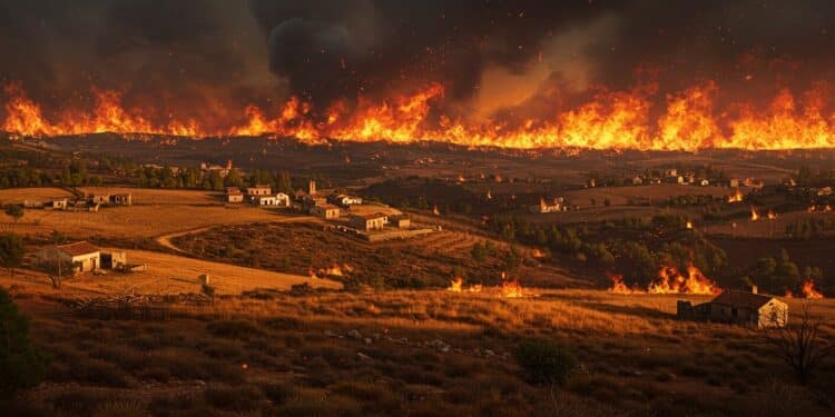Incendies en Espagne : Un Pays en Feu - Viral Mag Les incendies ravagent lEspagne aggravés par le changement climatique et lexode rural Découvrez les causes et impacts de cette crise écologique Viral Mag