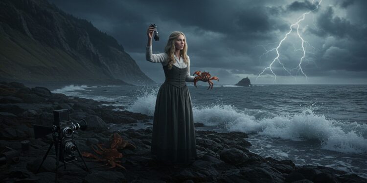 Ingrid Chauvin : Drames et Souvenirs du Tournage de Dolmen - Viral Mag Découvrez les coulisses mouvementées du tournage de Dolmen avec Ingrid Chauvin frayeurs crabes et souvenirs marquants dune saga culte Viral Mag