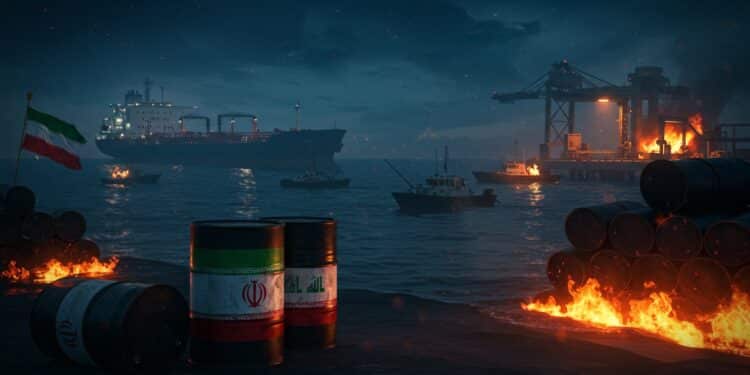 LIrak nie tout rôle dans la contrebande de pétrole iranien sous sanctions US Découvrez les détails de cette affaire géopolitique explosive   Viral Mag