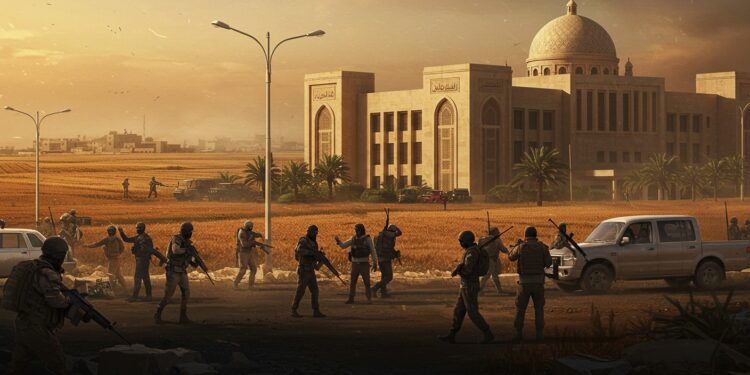 Irak : Tensions avec un Groupe Armé Pro-Iranien - Viral Mag LIrak durcit le ton contre les Brigades du Hezbollah après des affrontements meurtriers Découvrez les enjeux et les mesures prises Viral Mag