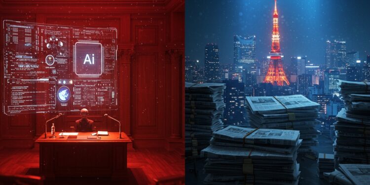 Un grand journal japonais attaque une IA américaine pour usage non autorisé de ses articles réclamant 128M€ Une affaire qui secoue le monde des médias   Viral Mag