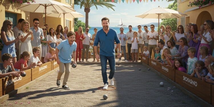 Jean Luc Reichmann brille à Saint Tropez pour une pétanque caritative Découvrez son engagement pour les enfants handicapés et son été solidaire   Viral Mag