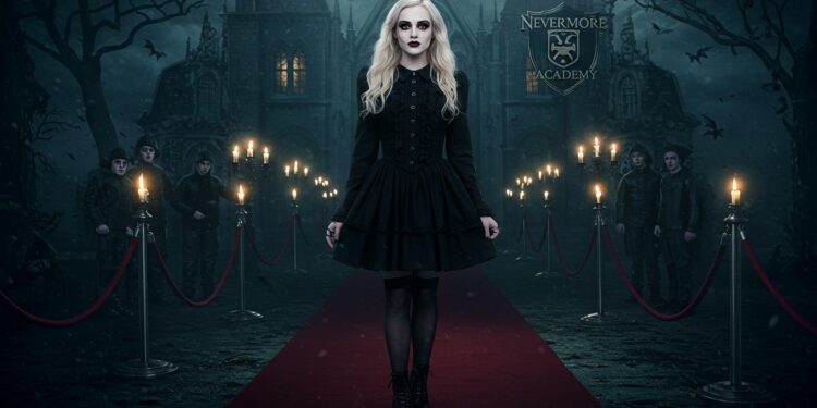 Jenna Ortega choque dans Mercredi saison 2 avec un look gothique Visage émacié style audacieux  découvrez la polémique et les réactions    Viral Mag