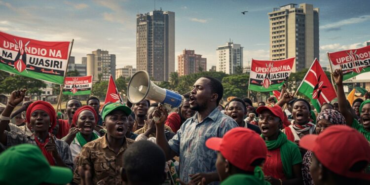 Kenya : Un Militant Défie Ruto En 2027 - Viral Mag Boniface Mwangi militant des droits humains se lance dans la course à la présidence kenyane de 2027 défiant William Ruto Une révolution électorale en vue Viral Mag