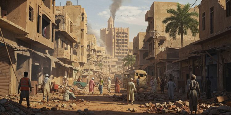 Khartoum dévastée par la guerre entame sa reconstruction Découvrez les efforts héroïques des habitants pour rebâtir la capitale soudanaise   Viral Mag