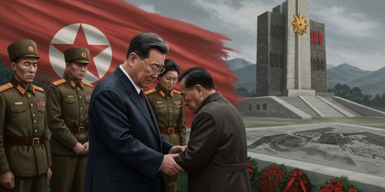 Kim Jong Un rend hommage aux familles de soldats nord coréens morts en Russie et annonce un monument en leur honneur avant son voyage à Pékin   Viral Mag