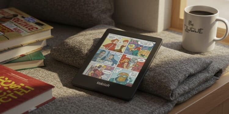 Kindle Colorsoft : La Liseuse Couleur en Promo à Saisir - Viral Mag Profitez de la Kindle Colorsoft 16 Go à 20499 € 24 Écran couleur 7 pouces autonomie longue idéale pour BD et romans Offre à ne pas manquer Viral Mag