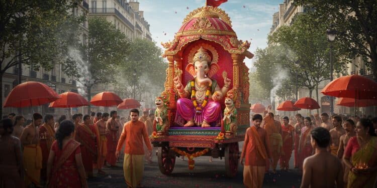 Plongez dans la Fête de Ganesh 2025 à Paris une procession hindoue haute en couleur dans le 18e arrondissement Découvrez son histoire et son ambiance unique    Viral Mag