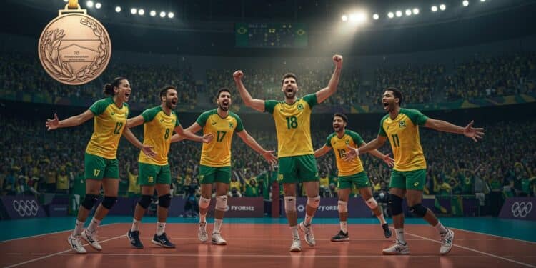 Le Brésil remporte le bronze en Ligue des Nations 2025 face à la Slovénie Une victoire éclatante marquant leur retour sur le podium depuis 2021   Viral Mag