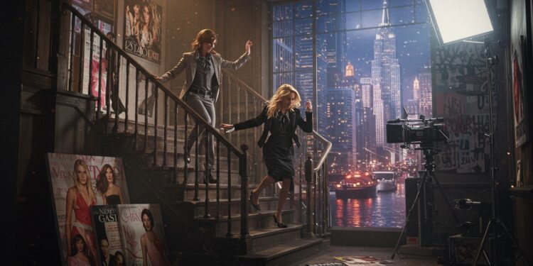 Anne Hathaway chute sur le tournage du Diable shabille en Prada 2 à New York Découvrez les détails de lincident et lavenir du film    Viral Mag