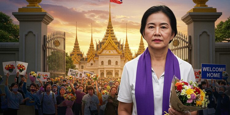 Anchan Preelert condamnée à 43 ans pour lèse majesté en Thaïlande libérée lors dune grâce royale Découvrez son histoire et les enjeux de lArticle 112   Viral Mag