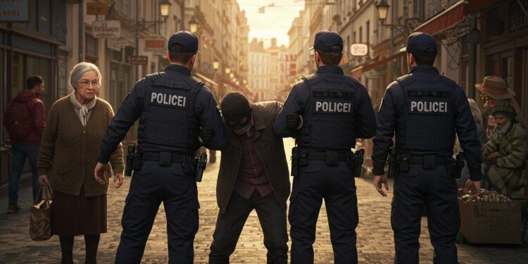 À Lyon des policiers et gendarmes hors service arrêtent des voleurs agressant des seniors Découvrez ces actes héroïques et leurs impacts   Viral Mag