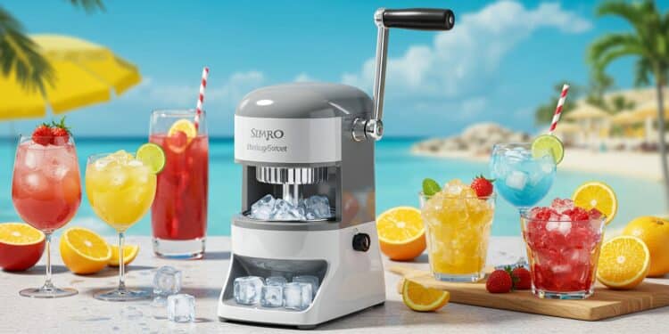 Découvrez la machine à glace pilée Mamba idéale pour cocktails et granités maison à 2799€ Compacte manuelle et efficace elle transforme vos étés    Viral Mag